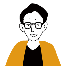 シャチョウイラスト