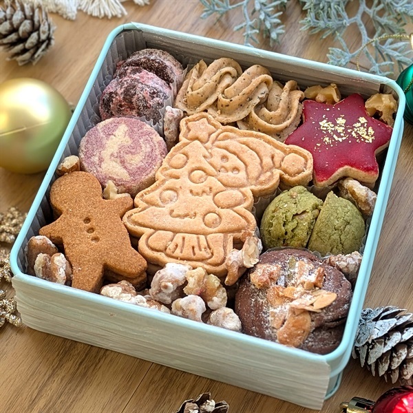【数量限定】2025Xmasグルテンフリークッキー缶